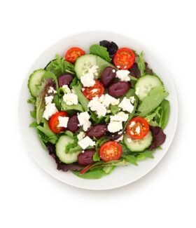 Salade scampis